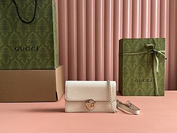 Gucci Blondie white wallet 20*13*6cm