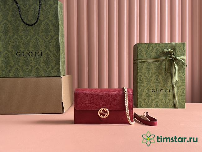 Gucci Blondie red wallet 20*13*6cm - 1