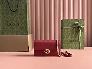 Gucci Blondie red wallet 20*13*6cm - 1