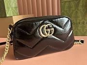 Gucci GG Marmont black crossbody bag 24*13*7cm - 3