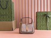 Gucci Jackie 1961 crystals mini crossbody bag 19*13*3cm 1 - 1