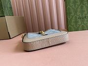 Gucci Jackie 1961 crystals mini crossbody bag 19*13*3cm 1 - 5