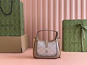 Gucci Jackie 1961 crystals mini crossbody bag 19*13*3cm 1 - 3