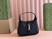 Gucci Jackie 1961 crystals mini crossbody bag 19*13*3cm 3 - 5