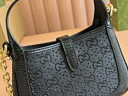 Gucci Jackie 1961 crystals mini crossbody bag 19*13*3cm 3 - 3