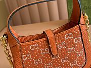 Gucci Jackie 1961 crystals mini crossbody bag 19*13*3cm 4 - 2