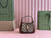 Gucci Jackie 1961 crystals mini crossbody bag 19*13*3cm 5 - 1