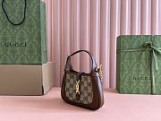 Gucci Jackie 1961 crystals mini crossbody bag 19*13*3cm 5 - 6
