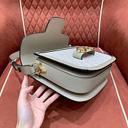 Gucci Horsebit 1955 crossbody white bag 20.5*14*5cm - 3