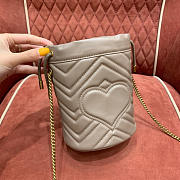 Gucci GG Marmont crossbody bag 19*17*10cm - 2
