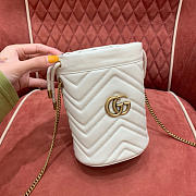 Gucci GG Marmont crossbody white bag 19*17*10cm - 1