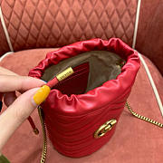 Gucci GG Marmont crossbody red bag 19*17*10cm - 2