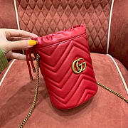 Gucci GG Marmont crossbody red bag 19*17*10cm - 5