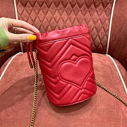Gucci GG Marmont crossbody red bag 19*17*10cm - 6