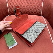 Gucci Dionysus crossbody red bag 20cm - 3