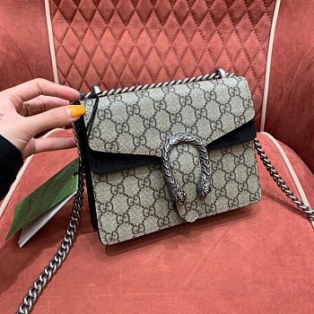 Gucci Dionysus crossbody black bag 20cm