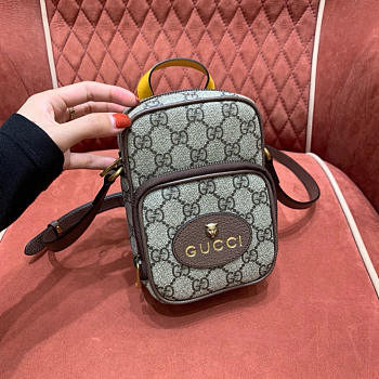 Gucci Neo Vintage crossbody bag 12*16*7cm