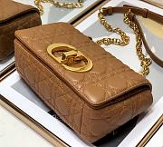 DIOR CARO Brown BAG M9241U 20x12x7cm  - 4