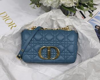 DIOR CARO blue BAG M9241U 20x12x7cm 