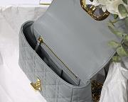 DIOR CARO Light blue BAG M9241U 20x12x7cm  - 2