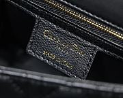DIOR CARO Black BAG M9241U 20x12x7cm - 3