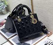 Dior Lady Shoulder Bag black 24cm - 1