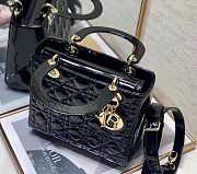 Dior Lady Shoulder Bag black 24cm - 3
