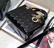 Dior Lady Shoulder Bag black 24cm - 2