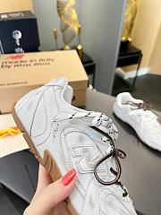 Miu Miu xNew Balance NB530 white snekaer  - 4
