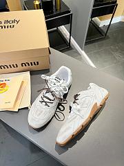 Miu Miu xNew Balance NB530 white snekaer  - 5