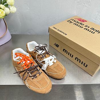 Miu Miu xNew Balance NB530 brown sneaker