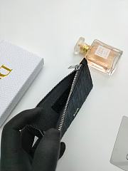 DIOR CARD HOLDER 130812C 13.2x7.5x0.5cm - 5