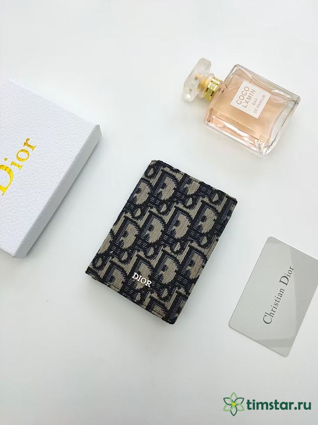 DIOR CARD HOLDER 130812B 8.2x11.2x2cm 1 - 1