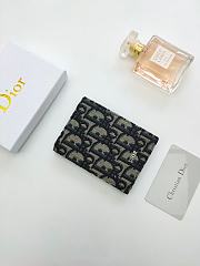 DIOR CARD HOLDER 130812B 8.2x11.2x2cm 1 - 2