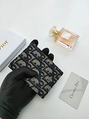 DIOR CARD HOLDER 130812B 8.2x11.2x2cm 1 - 3