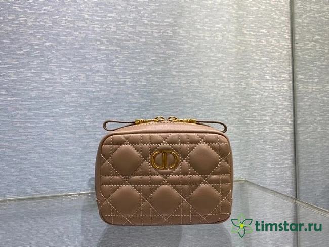 DIOR Clutch pink bag 130620C 15x10.5x4cm - 1