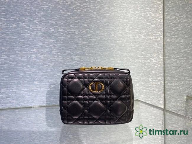 DIOR Clutch black bag 130620C 15x10.5x4cm - 1