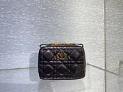 DIOR Clutch black bag 130620C 15x10.5x4cm - 1