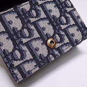 DIOR WALLET 130608A 9.5x7.5x3.5cm - 2