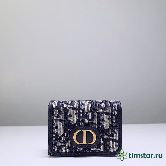DIOR WALLET 130608A 9.5x7.5x3.5cm - 1
