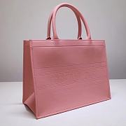 DIOR BOOK TOTE PINK BAG 120903C 36.5x28x16cm - 6