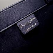 DIOR BOOK TOTE BLACK BAG 120903C 36.5x28x16cm - 3