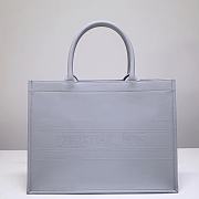 DIOR BOOK TOTE GREY BAG 120903C 36.5x28x16cm - 1