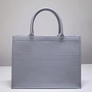 DIOR BOOK TOTE GREY BAG 120903C 36.5x28x16cm - 3