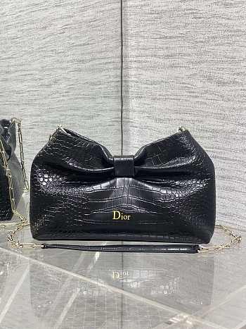 Dior LAMBSKIN 2026 black Bag 27x8x18cm 3