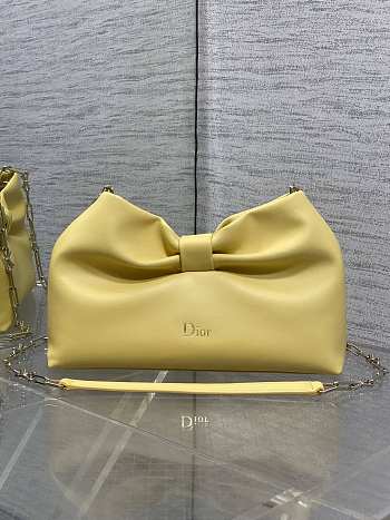 Dior LAMBSKIN 2026 yellow Bag 27x8x18cm 5