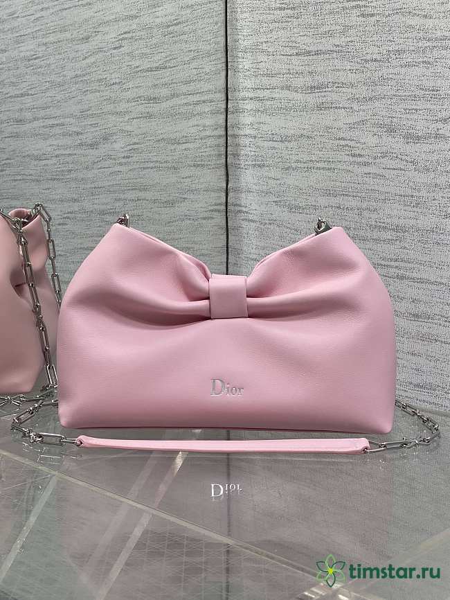 Dior LAMBSKIN 2026 pink· Bag 27x8x18cm 7 - 1