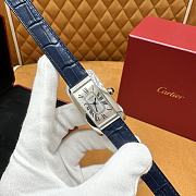 Cartier watch WSTA0017 blue 41.6x22.6mm - 6