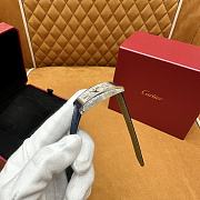 Cartier watch WSTA0017 blue 41.6x22.6mm - 5