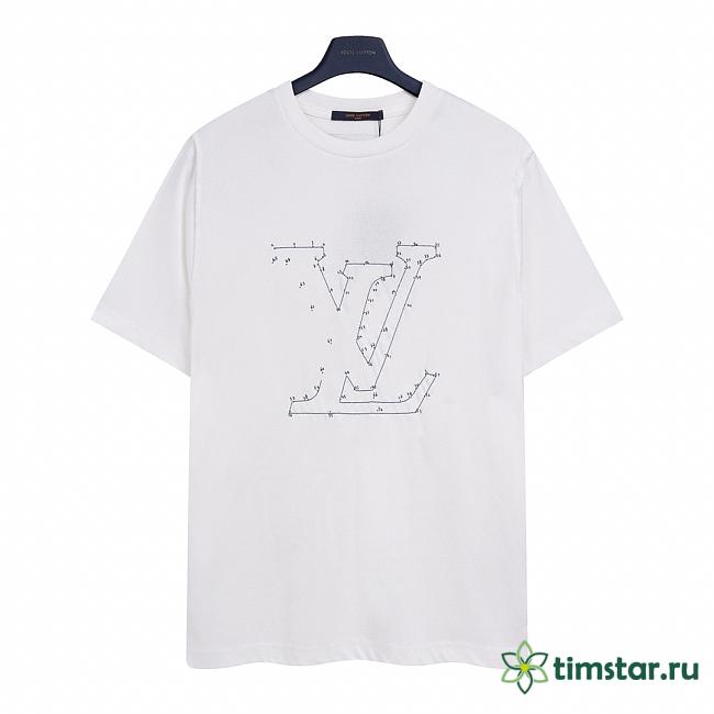 LV white t-shirt 01 - 1